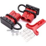 Maxbell 4x 6-8 Gauge Battery Quick Connector 50A 12V to 36V for Bike Car ATV Gray Red