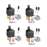 Maxbell 12V Universal Remote Battery Disconnect Switch Kill Switch for Car Style A