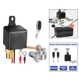 Maxbell 12V Universal Remote Battery Disconnect Switch Kill Switch for Car Style A