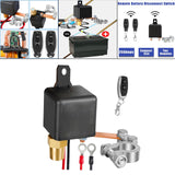 Maxbell 12V Universal Remote Battery Disconnect Switch Kill Switch for Car Style C
