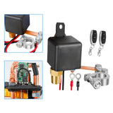 Maxbell 12V Universal Remote Battery Disconnect Switch Kill Switch for Car Style D