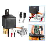 Maxbell 12V Universal Remote Battery Disconnect Switch Kill Switch for Car Style D