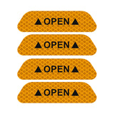 Maxbell 4x Reflective Tape Strong Adhesion for Vehicles Motorcycle Automotive Yellow