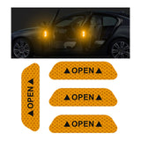 Maxbell 4x Reflective Tape Strong Adhesion for Vehicles Motorcycle Automotive Yellow