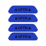Maxbell 4x Reflective Tape Strong Adhesion for Vehicles Motorcycle Automotive Blue