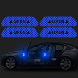 Maxbell 4x Reflective Tape Strong Adhesion for Vehicles Motorcycle Automotive Blue