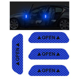 Maxbell 4x Reflective Tape Strong Adhesion for Vehicles Motorcycle Automotive Blue