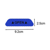 Maxbell 4x Reflective Tape Strong Adhesion for Vehicles Motorcycle Automotive Blue