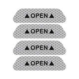 Maxbell 4x Reflective Tape Strong Adhesion for Vehicles Motorcycle Automotive Argent