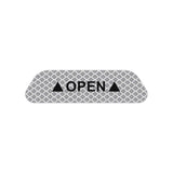 Maxbell 4x Reflective Tape Strong Adhesion for Vehicles Motorcycle Automotive Argent