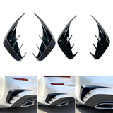 Maxbell 2 Pieces High Strength Rear Bumper Lip Spoiler for BMW G20 G28 Replaces Black Stripe