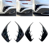 Maxbell 2 Pieces High Strength Rear Bumper Lip Spoiler for BMW G20 G28 Replaces Black Stripe