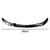 Maxbell Front Bumper Splitter Lip Body Kit Black for BMW 1 Series E82 E88 Black