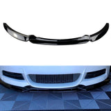 Maxbell Front Bumper Splitter Lip Body Kit Black for BMW 1 Series E82 E88 Black