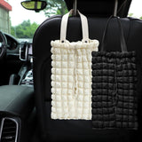 Maxbell Car Soft Hanging Tissue Bag Stylish Measure 11x7inch Universal Accessory Beige