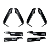 Maxbell Front Surround Bumper Modification Durable for BMW 3 Series F30 F31 Up black stripes