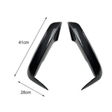 Maxbell Front Surround Bumper Modification Durable for BMW 3 Series F30 F31 Up black stripes