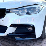 Maxbell Front Surround Bumper Modification Durable for BMW 3 Series F30 F31 Up Black