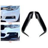 Maxbell Front Surround Bumper Modification Durable for BMW 3 Series F30 F31 Up Black
