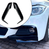 Maxbell Front Surround Bumper Modification Durable for BMW 3 Series F30 F31 Up Black