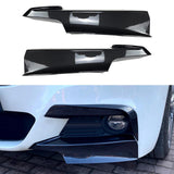 Maxbell Front Surround Bumper Modification Durable for BMW 3 Series F30 F31 Down black stripes