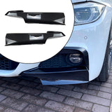 Maxbell Front Surround Bumper Modification Durable for BMW 3 Series F30 F31 Down black stripes