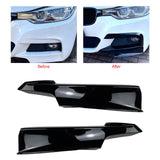 Maxbell Front Surround Bumper Modification Durable for BMW 3 Series F30 F31 Down Black