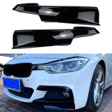 Maxbell Front Surround Bumper Modification Durable for BMW 3 Series F30 F31 Down Black