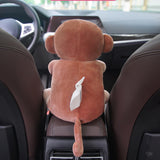 Maxbell Cute Tissue Box Holder Tissue Box Interior Accessories Decoration Monkey