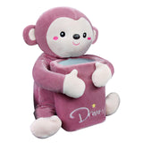 Maxbell Cute Tissue Box Holder Tissue Box Interior Accessories Decoration Monkey