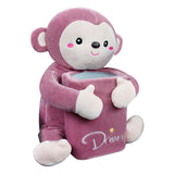 Maxbell Cute Tissue Box Holder Tissue Box Interior Accessories Decoration Monkey