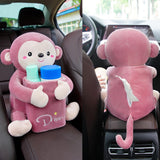 Maxbell Cute Tissue Box Holder Tissue Box Interior Accessories Decoration Monkey