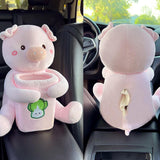 Maxbell Cute Tissue Box Holder Tissue Box Interior Accessories Decoration Pig