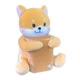 Maxbell Car Tissue Box Holder Brown Home Office Organizer, Cute Decoration