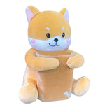 Maxbell Car Tissue Box Holder Brown Home Office Organizer, Cute Decoration