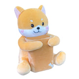 Maxbell Car Tissue Box Holder Brown Home Office Organizer, Cute Decoration