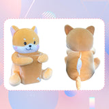 Maxbell Car Tissue Box Holder Brown Home Office Organizer, Cute Decoration