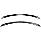 Maxbell Tail Trunk Wing Spoiler Professional Sturdy for Mercedes-Benz E260 Black