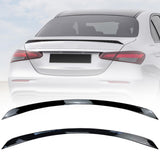 Maxbell Tail Trunk Wing Spoiler Professional Sturdy for Mercedes-Benz E260 Black
