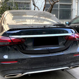 Maxbell Tail Trunk Wing Spoiler Professional Sturdy for Mercedes-Benz E260 Black