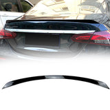 Maxbell Tail Trunk Wing Spoiler Professional Sturdy for Mercedes-Benz E260 Black