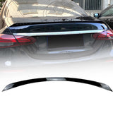 Maxbell Tail Trunk Wing Spoiler Professional Sturdy for Mercedes-Benz E260 Black