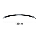 Maxbell Tail Trunk Wing Spoiler Professional Sturdy for Mercedes-Benz E260 Black