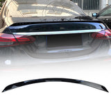 Maxbell Tail Trunk Wing Spoiler Professional Sturdy for Mercedes-Benz E260 Carbon Fiber Pattern