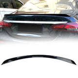 Maxbell Tail Trunk Wing Spoiler Professional Sturdy for Mercedes-Benz E260 Carbon Fiber Pattern