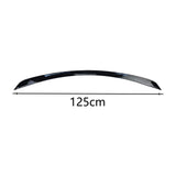 Maxbell Tail Trunk Wing Spoiler Professional Sturdy for Mercedes-Benz E260 Carbon Fiber Pattern