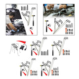 Maxbell Universal Removal Rods Tools Tool Kit Crowbar Set for Vehicle Trucks 8 set