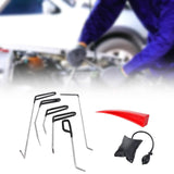 Maxbell Universal Removal Rods Tools Tool Kit Crowbar Set for Vehicle Trucks 8 set