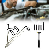 Maxbell Universal Removal Rods Tools Tool Kit Crowbar Set for Vehicle Trucks 16 set