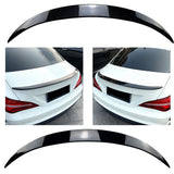 Maxbell Car Rear Trunk Spoiler Wing for Mercedes-Benz Cla-Class Easy to Install Carbon Fiber